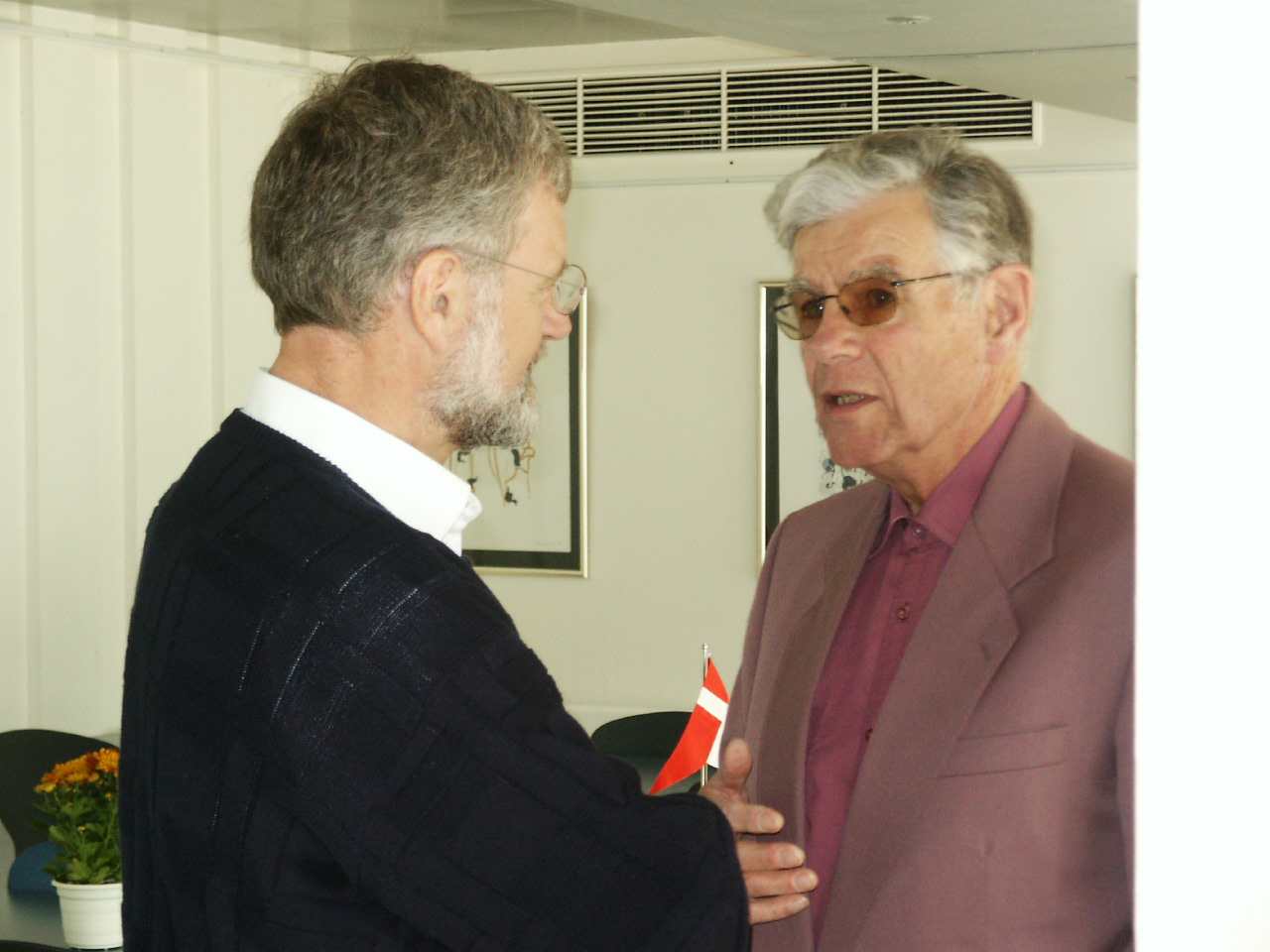 billede fra Officiel reception